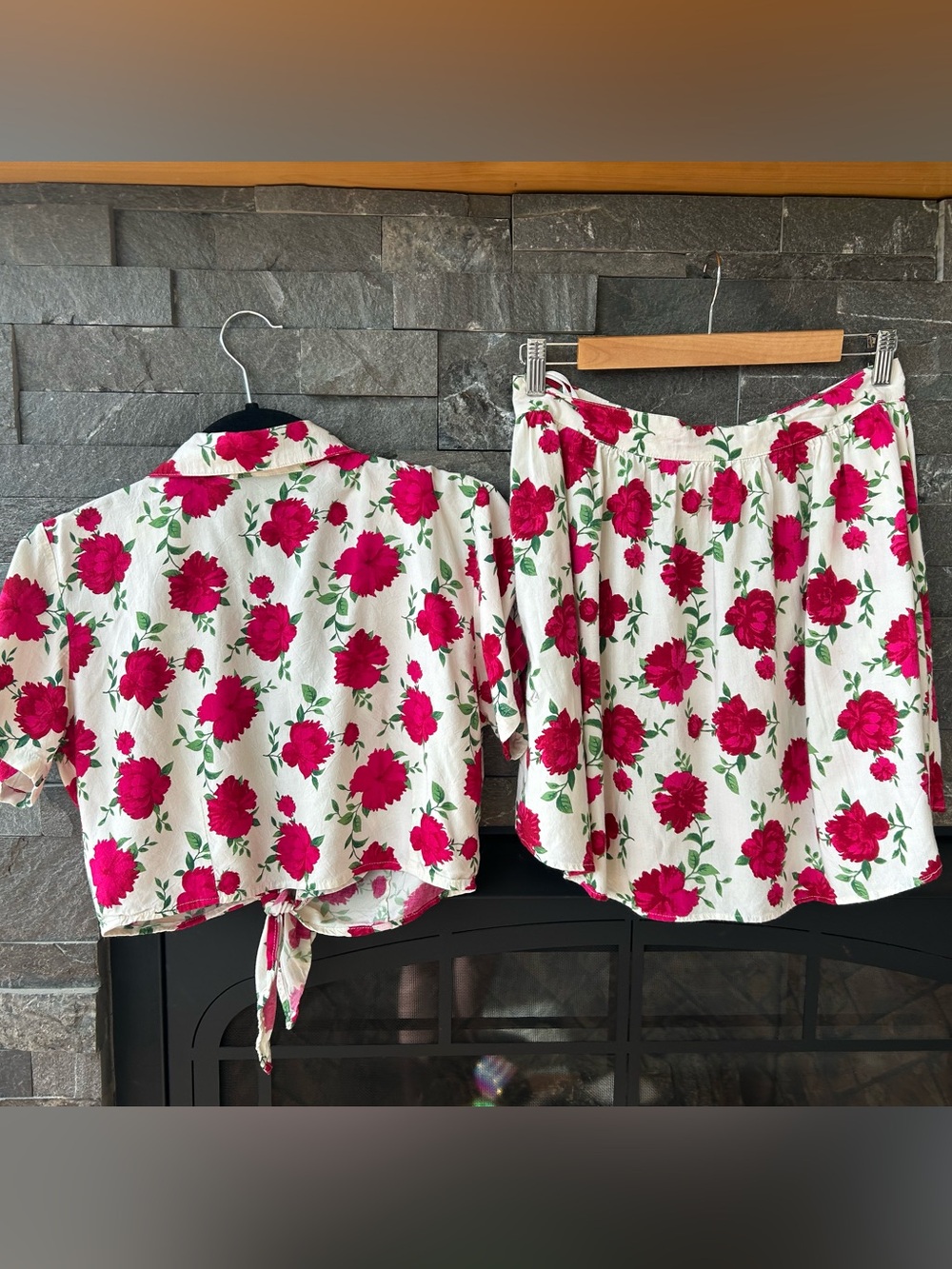 Motel Rocks Two-Piece Floral Matching Set - Picture 6 of 7